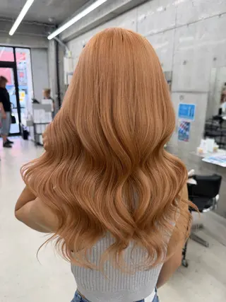 カラー 伊藤七奈/名古屋/ ハイトーン/ブリーチのヘアスタイル