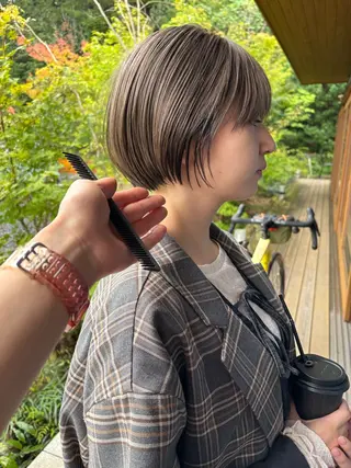 ショート 柏葉 南斗のヘアスタイル