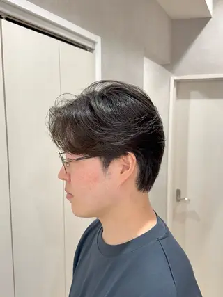 ショート パーマ メンズ 【東北メンズヘア1 位受賞🥇】本間祐太のヘアスタイル
