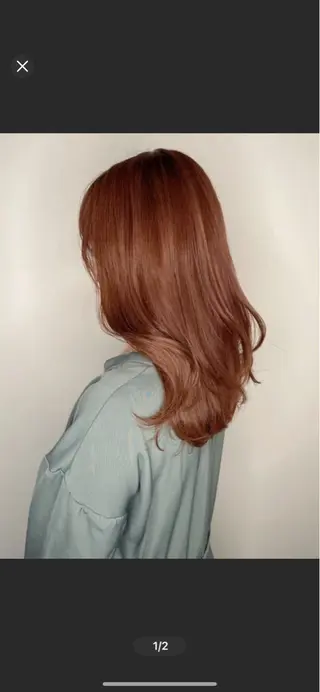 カラー 韓国ヘア🇰🇷 /野元僚太のヘアスタイル