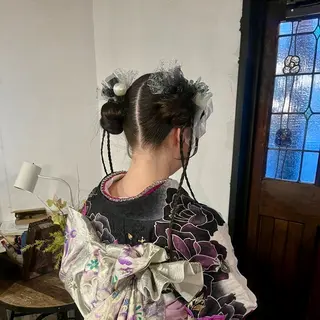 ロング ヘアアレンジ 🦖ノザワ リンカ🦖のヘアスタイル