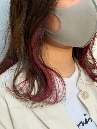 ミディアム Real me 鈴木のヘアスタイル