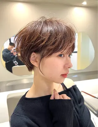 ショート ヘッドスパ/縮毛矯正 /横山陸人のヘアスタイル