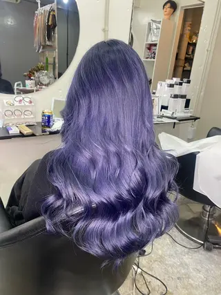 ロング カラー 艶髪ハイトーン💎 Rukumoのヘアスタイル