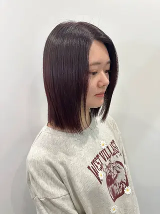 ミディアム カラー レイヤー/ヘアセット 💐nao.のヘアスタイル