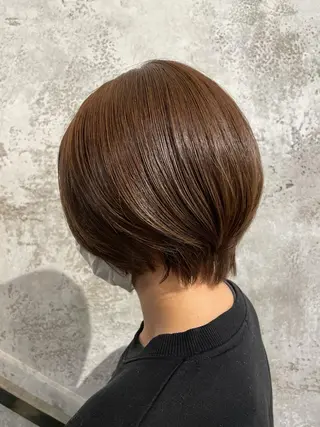 ショート 松田 真央のヘアスタイル