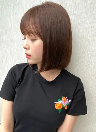 ショート パーマ 似合わせカット/ レイヤーカット/新谷のヘアスタイル