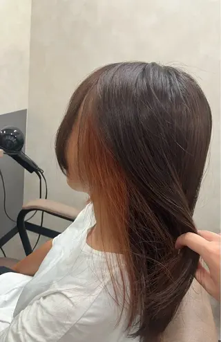 セミロング TELA HAIR つぐみのヘアスタイル