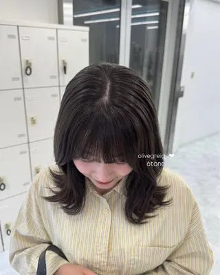 カラー noa🎀美髪縮毛/ 透明感カラーのヘアスタイル