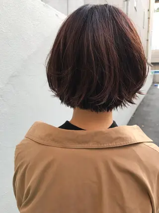 ショート ayane⭐️ボブ・ ショート・パーマのヘアスタイル