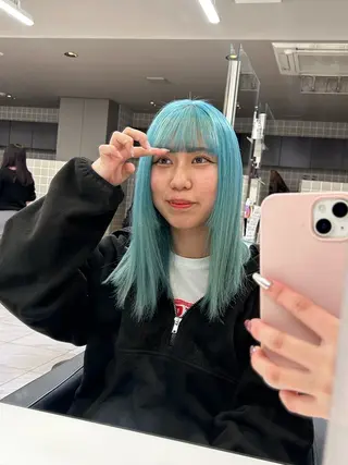 カラー 透明感ベージュ🤎 ナチュラルレイヤーのヘアスタイル