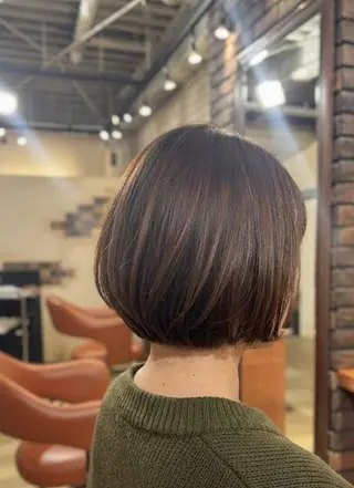 カラー ショート flencia 丸 和博|カットのヘアスタイル