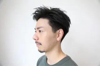 ショート 川田 仁のヘアスタイル