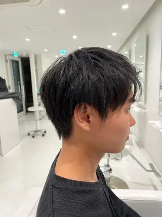 メンズ ✨フェザーパーマ✨ スパイキー✨星野拓磨のヘアスタイル