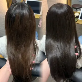 ロング カラー 9月から綾瀬/ 内田志乃のヘアスタイル