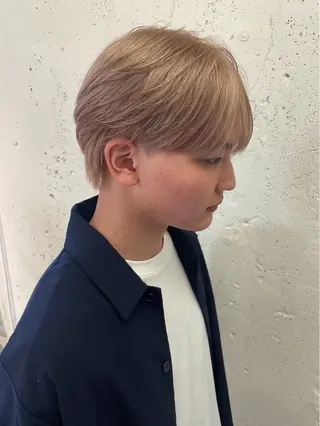 ショート 金田 颯太のヘアスタイル