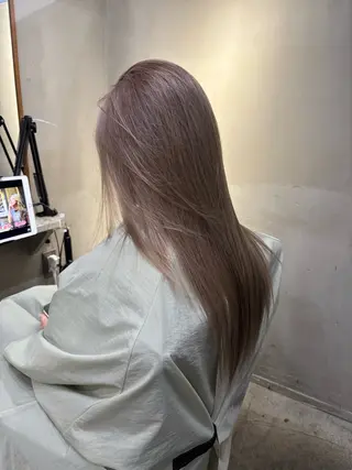 ロング カラー 中園康 /カラー/ブリーチのヘアスタイル
