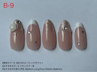 ネイル ibelu  梅田店 越智のネイルデザイン