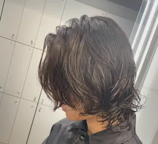 ロング パーマ ヘアアレンジ メンズ fifth 石川 凪のヘアスタイル
