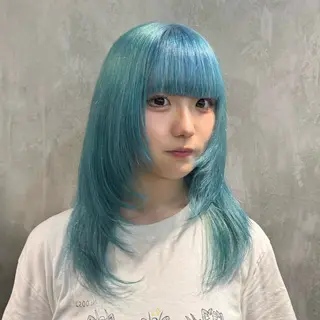 セミロング ☪ ‎ハイトーン信者 ☪️yumeka🪩のヘアスタイル