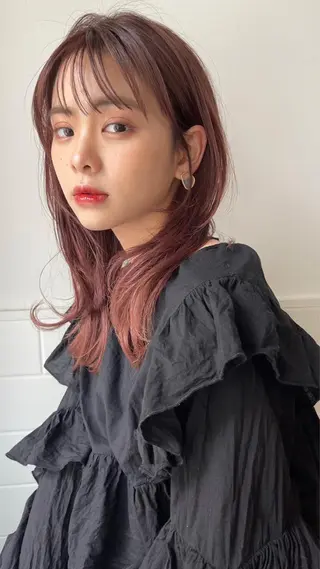 カラー 暖色color🥀メ ンズパーマ/Yunaのヘアスタイル
