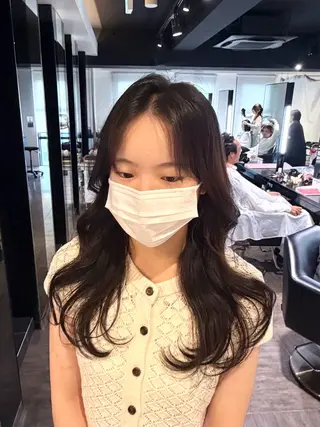 ロング 🎀momoღブリー チハイトーン🎀のヘアスタイル