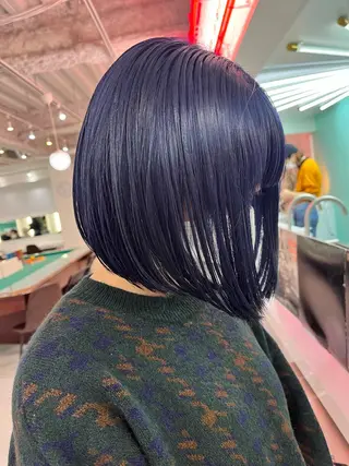 ショート カラー ヘアアレンジ ハイトーンを育てる ブリーチカラー/牧原のヘアスタイル