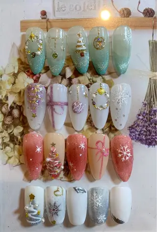ロング Daifuku nailsのネイルデザイン