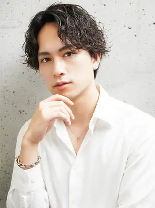 メンズ 上杉 梨緒のヘアスタイル