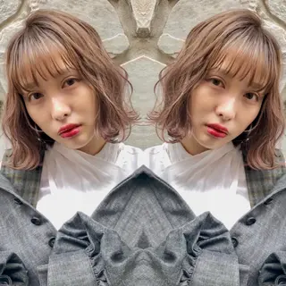 ショート カラー ヘアアレンジ KONOMI スタイリストのヘアスタイル