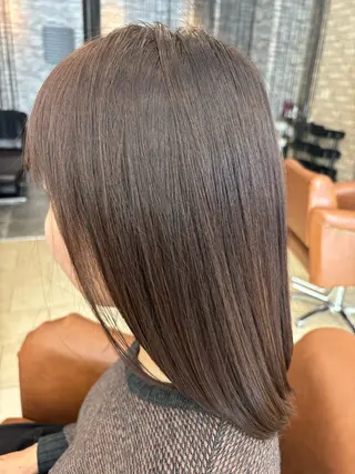 カラー 沖本 あやののヘアスタイル