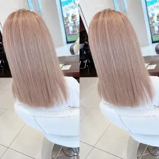 カラー earth甲府昭和店 東 允のヘアスタイル