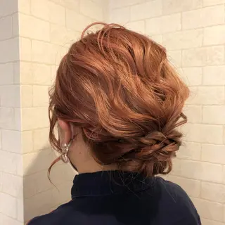 ヘアアレンジ あだち ゆかのヘアスタイル