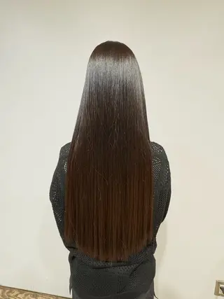 ロング たけみ りさのヘアスタイル