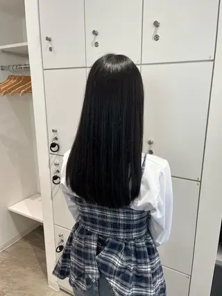 ロング U24⭐️ミニモ学割 ／浅野未来🌼.*のヘアスタイル