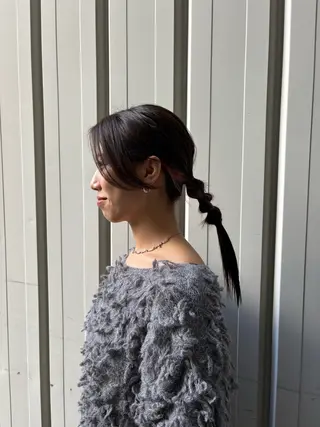 ロング こころ🎀/ ボブ、透明感カラーのヘアスタイル