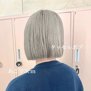 ミディアム ボブ/韓国ヘア 美髪矯正🦋村松優斗のヘアスタイル