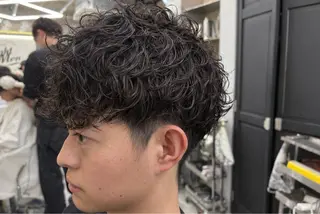 パーマ メンズ 池袋メンズ専門💣 玉造利樹のヘアスタイル