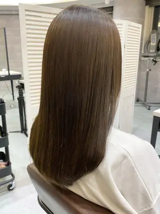 ロング カラー ヘアアレンジ 🌷FUKA🌷 まろやかハイトーンのヘアスタイル