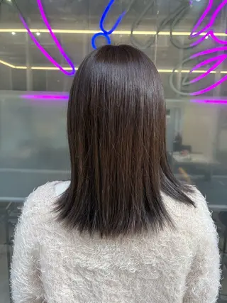 ミディアム 梅田美容師/レイヤー /メンズハイライトのヘアスタイル