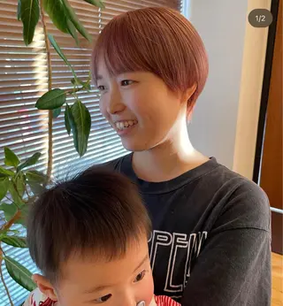 ショート 松田 アカリのヘアスタイル