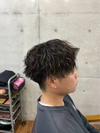 ショート パーマ メンズ Raimu /横浜のヘアスタイル