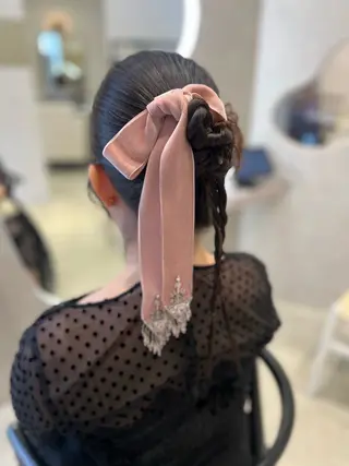 ヘアアレンジ 小池 夏美のヘアスタイル