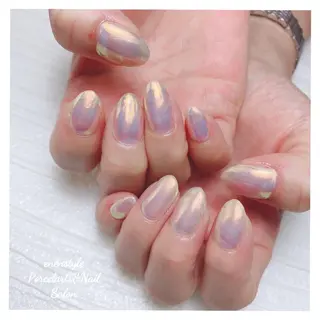 ミディアム ネイル 🐾enen style 🐾のネイルデザイン
