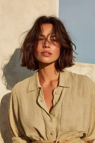 ミディアム 🇺🇸海外ヘア yuaのヘアスタイル