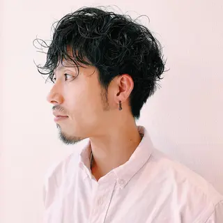 ショート メンズ 中川 竜誠のヘアスタイル