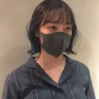 ミディアム yajima Moemiのヘアスタイル