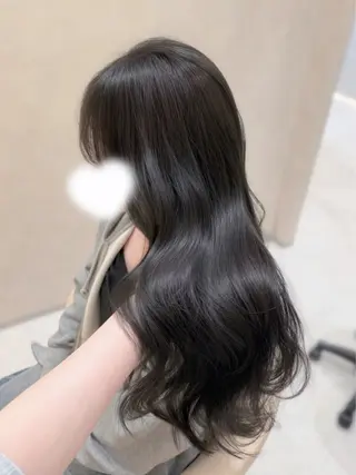 ロング カラー zina ୨୧˖* moeのヘアスタイル