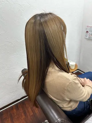 ロング 三原 友美のヘアスタイル