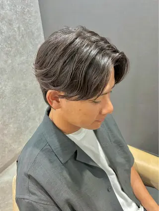 パーマ メンズ 白崎 隆人のヘアスタイル